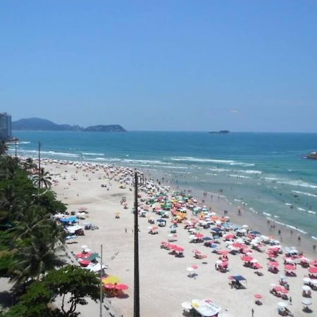 Apto De 3 Dorm De Frente Ao Mar Guarujá Kültér fotó