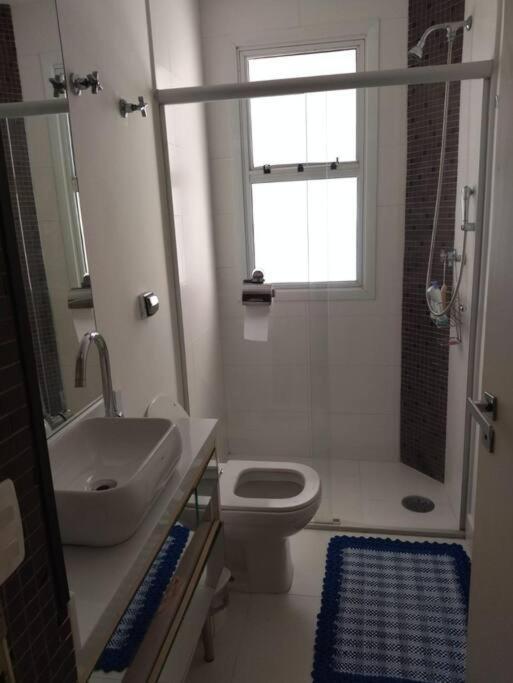 Apto De 3 Dorm De Frente Ao Mar Guarujá Kültér fotó