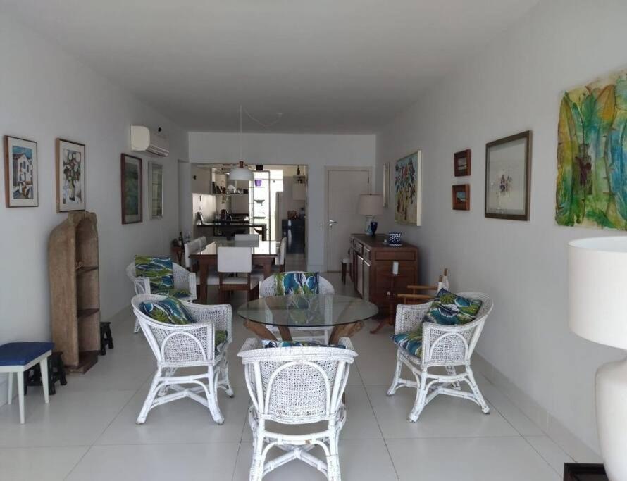 Apto De 3 Dorm De Frente Ao Mar Guarujá Kültér fotó