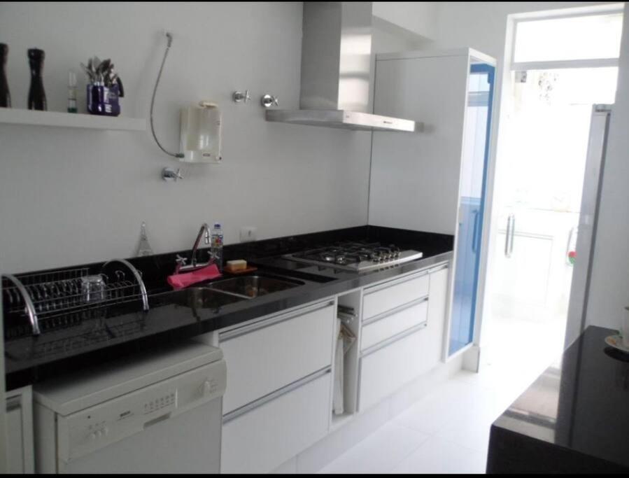 Apto De 3 Dorm De Frente Ao Mar Guarujá Kültér fotó