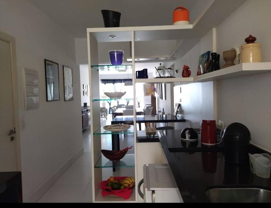 Apto De 3 Dorm De Frente Ao Mar Guarujá Kültér fotó